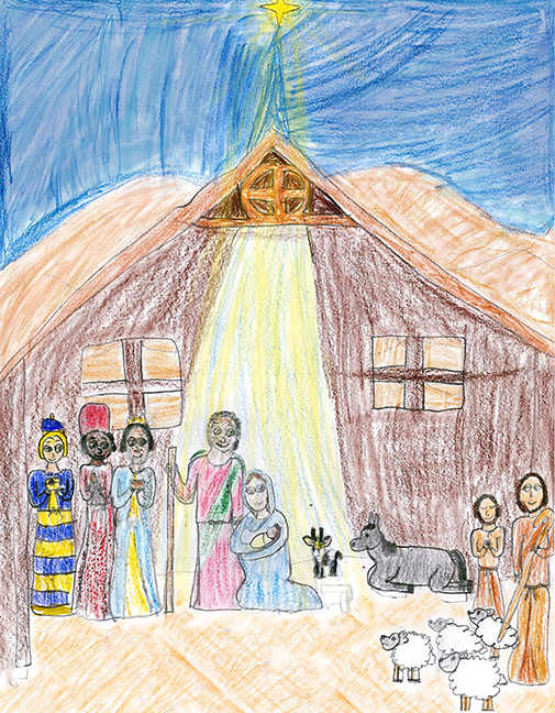 Christmas Card Art Photo