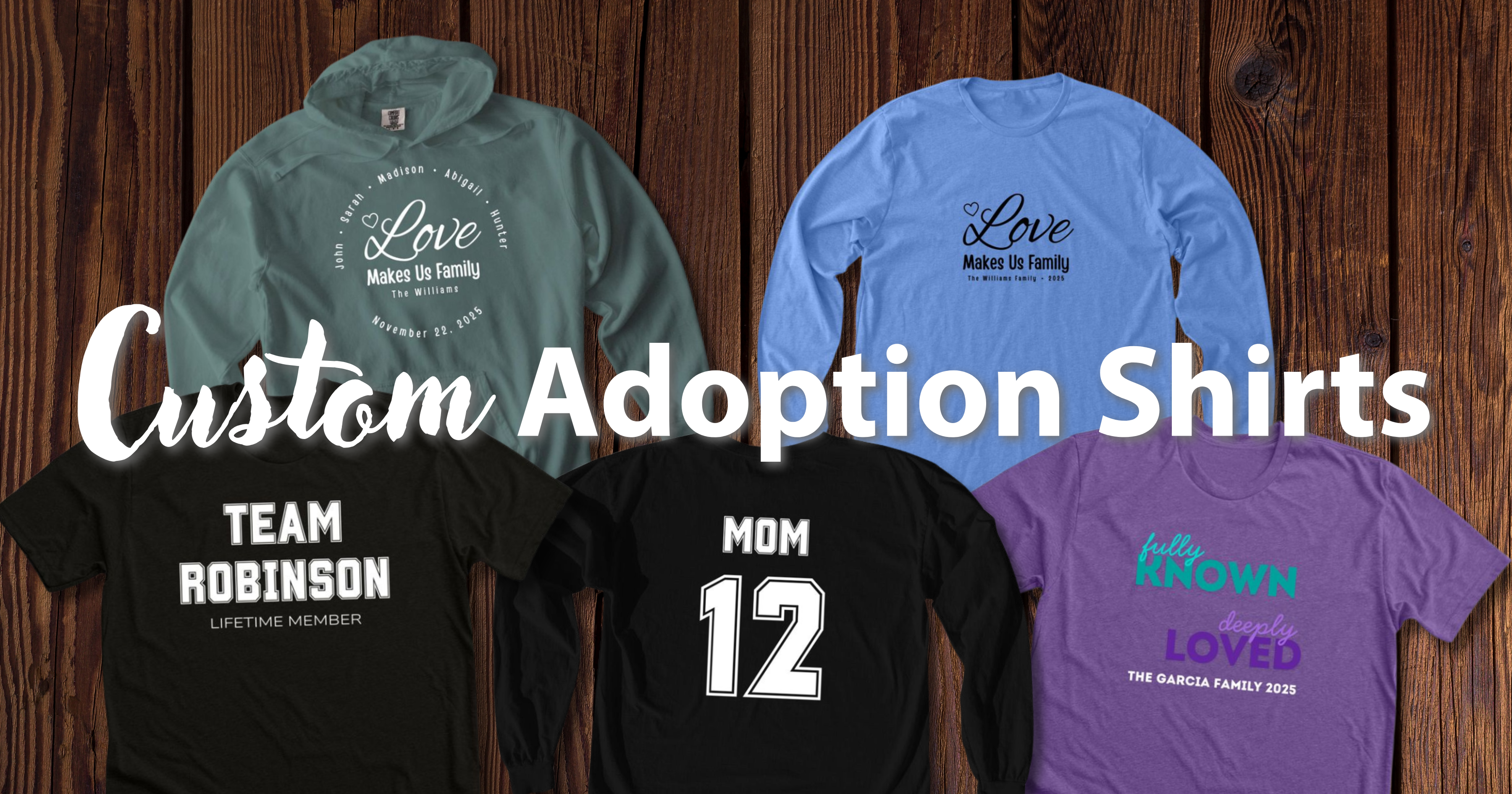 Custom Adoption Shirts 1200 X 630